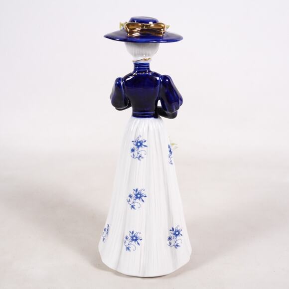 Vintage Mary Poppins Porcelain Figure Victorian Lady Woman Statue Art Sculpture - Picture 5 of 12